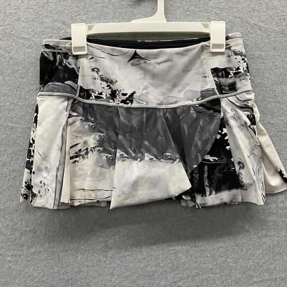 LULULEMON Hit Your Stride Skirt Skort Womens Size 8 Marble Pigment Biggie Tennis - Picture 3 of 7